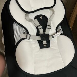 Black and White Baby swing